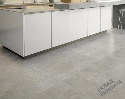 Фото Керамогранит матовый Steppe Ceramics Concrete Grey серый 600*600*9 – купить в Санкт-Петербурге: цена, описание, фото. Интернет-магазин 3