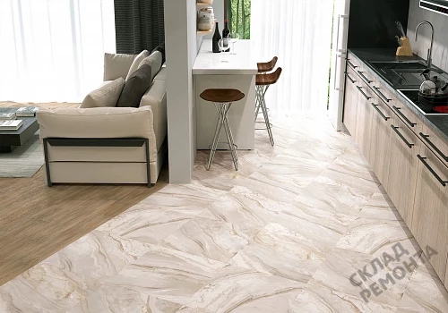 Фото Керамогранит лаппатированный Alma Ceramica Мэджик GFU04MGC47L серый 600*600*9 – купить в Санкт-Петербурге: цена, описание, фото. Интернет-магазин 2