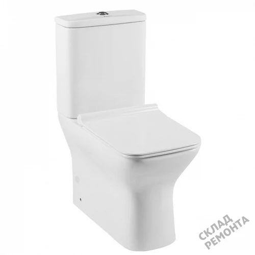 Фото Унитаз напольный Aquanet Cube-C 210759 безободковый купить в Санкт-Петербурге: цена, описание, фото. Интернет-магазин 5
