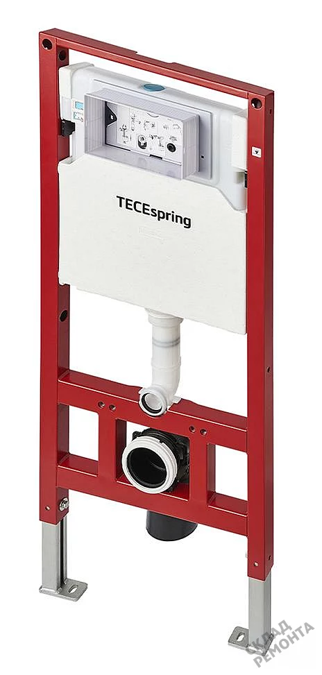 Фото Инсталляция для подвесного унитаза Tecespring S401104 с кнопкой купить в Санкт-Петербурге: цена, описание, фото. Интернет-магазин 2