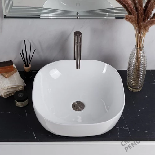 Фото Раковина накладная BelBagno BB1301 42.5 см купить в Санкт-Петербурге: цена, описание, фото. Интернет-магазин 5