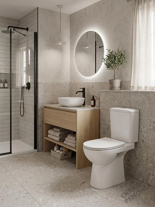 Фото Унитаз напольный Roca Access ZRU9307684 купить в Санкт-Петербурге: цена, описание, фото. Интернет-магазин 1