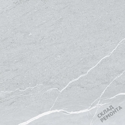 Фото Керамогранит матовый Steppe Ceramics Parma Grey светло-серый 600*600*9,5 – купить в Санкт-Петербурге: цена, описание, фото. Интернет-магазин 1