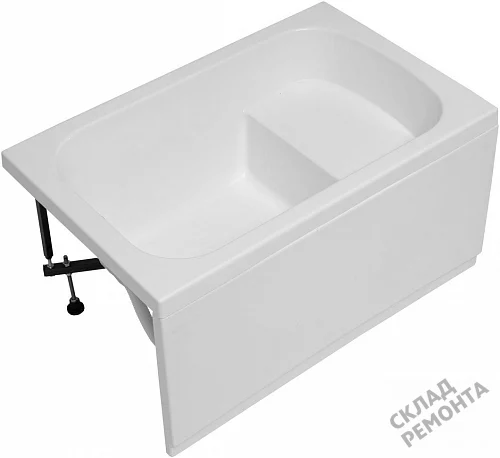 Фото Ванна акриловая Aquanet Seed с сиденьем 110*70  купить в Санкт-Петербурге: цена, описание, фото. Интернет-магазин 3