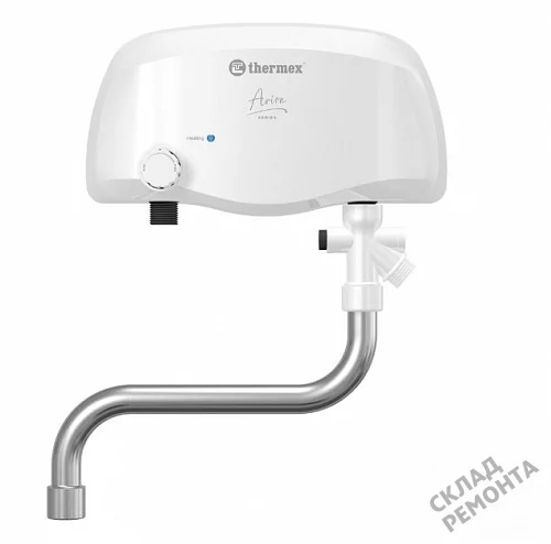 Фото Водонагреватель проточный Thermex Arion 3500 tap – купить в Санкт-Петербурге: цена, описание, фото. Интернет-магазин 2