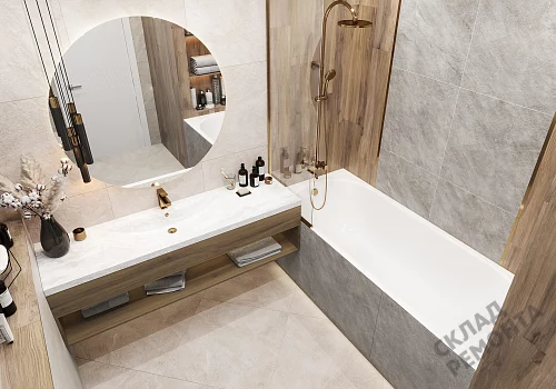 Фото Керамогранит матовый Alma Ceramica Риалто GFU04RLT04R бежевый 600*600*9 – купить в Санкт-Петербурге: цена, описание, фото. Интернет-магазин 3