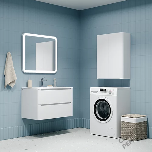 Фото Шкаф подвесной Iddis Эдифис EDI60W0i97, белый купить в Санкт-Петербурге: цена, описание, фото. Интернет-магазин 4