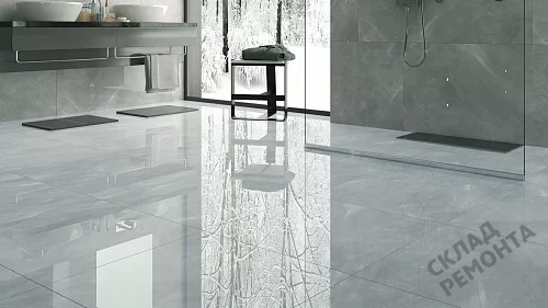 Фото Керамогранит матовый Steppe Ceramics Pulpis Grey серый 600*1200*10 – купить в Санкт-Петербурге: цена, описание, фото. Интернет-магазин 4