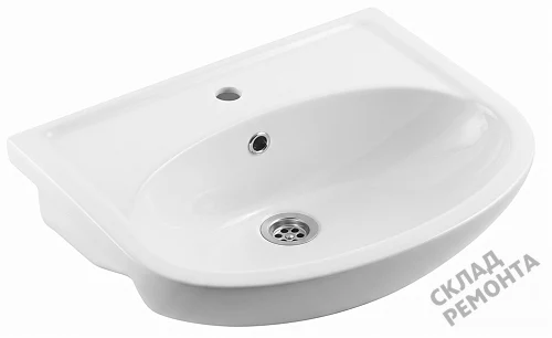 Фото Раковина на тумбу Vimark Уют-60, 61,5 см купить в Санкт-Петербурге: цена, описание, фото. Интернет-магазин 2