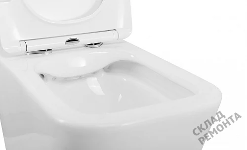 Фото Унитаз подвесной BelBagno Due 2.0 BB7107CHR/SC безободковый купить в Санкт-Петербурге: цена, описание, фото. Интернет-магазин 5