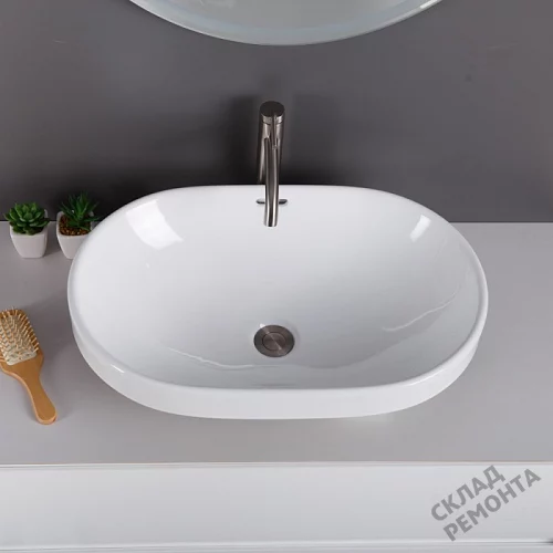 Фото Раковина накладная BelBagno BB1004 60 см купить в Санкт-Петербурге: цена, описание, фото. Интернет-магазин 4