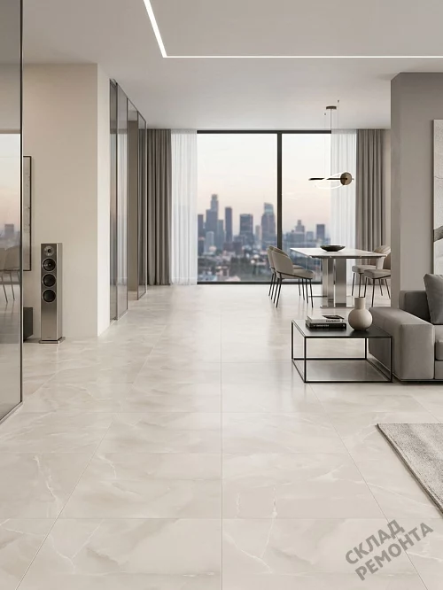 Фото Керамогранит матовый Gracia Ceramica Милки бежевый 400*400*7 – купить в Санкт-Петербурге: цена, описание, фото. Интернет-магазин 1