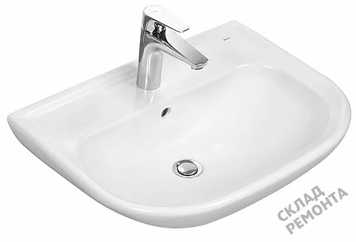 Фото Раковина универсальная Roca Access ZRU9307609, 55 см купить в Санкт-Петербурге: цена, описание, фото. Интернет-магазин 4