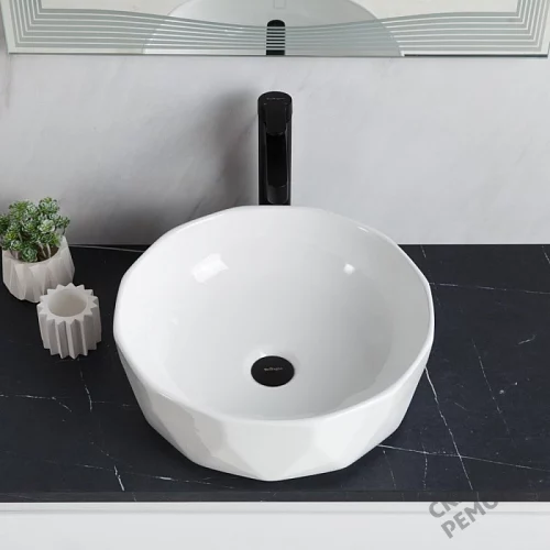 Фото Раковина накладная BelBagno BB1409 41 см купить в Санкт-Петербурге: цена, описание, фото. Интернет-магазин 5