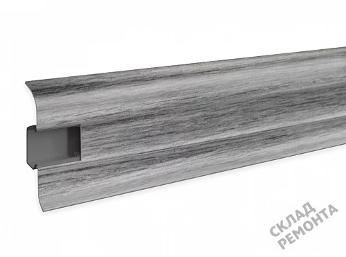 Фото Плинтус ПВХ Royce 2007 алюминий – купить в Санкт-Петербурге: цена, описание, фото. Интернет-магазин 2
