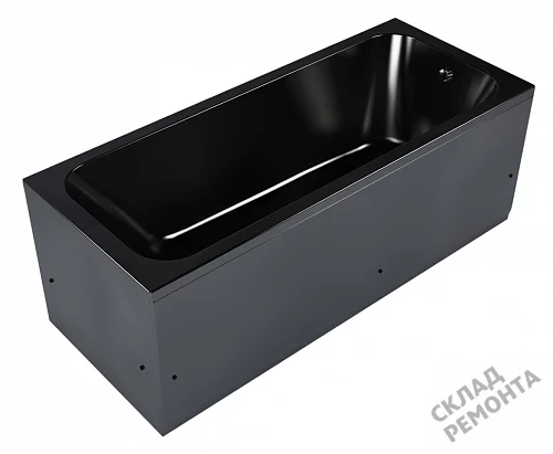 Фото Ванна акриловая Метакам Strict Black 170*70  купить в Санкт-Петербурге: цена, описание, фото. Интернет-магазин 6