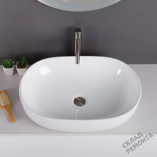 Фото Раковина накладная BelBagno BB1084 60 см купить в Санкт-Петербурге: цена, описание, фото. Интернет-магазин 5