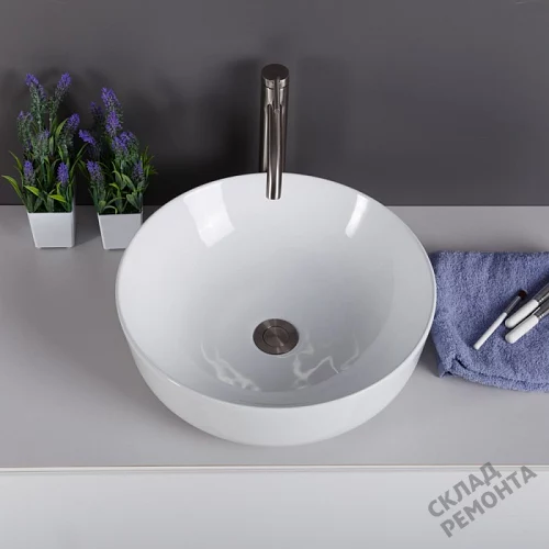 Фото Раковина накладная BelBagno BB1315 41 см купить в Санкт-Петербурге: цена, описание, фото. Интернет-магазин 4