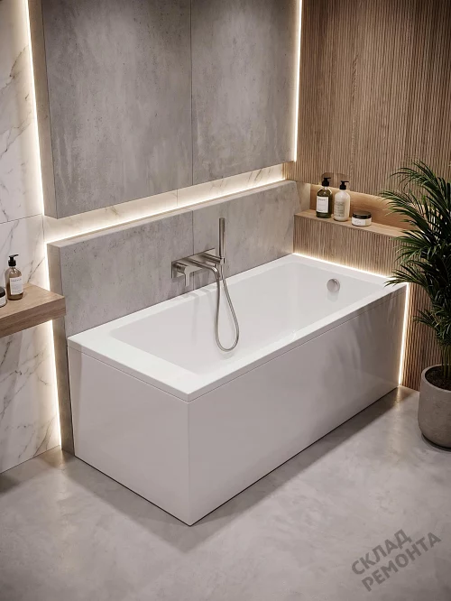 Фото Ванна акриловая Roca Easy 248618000 180*80  купить в Санкт-Петербурге: цена, описание, фото. Интернет-магазин 1