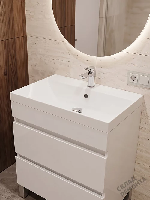Фото Раковина на тумбу Cersanit Moduo 60, 60,5 см купить в Санкт-Петербурге: цена, описание, фото. Интернет-магазин 1