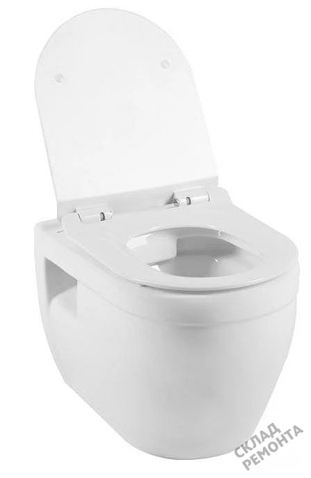 Фото Унитаз подвесной Aquanet Glide-W (210772) безободковый купить в Санкт-Петербурге: цена, описание, фото. Интернет-магазин 4