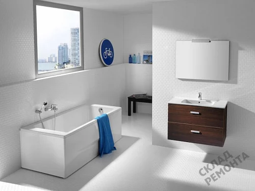 Фото Ванна акриловая Roca Easy ZRU9302904 без гидромассажа 150*70  купить в Санкт-Петербурге: цена, описание, фото. Интернет-магазин 2
