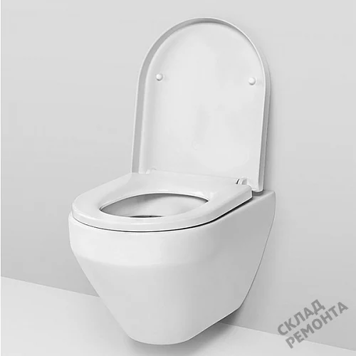 Фото Унитаз подвесной Am.Pm Spirit V2.0 C701700WH безободковый купить в Санкт-Петербурге: цена, описание, фото. Интернет-магазин 3