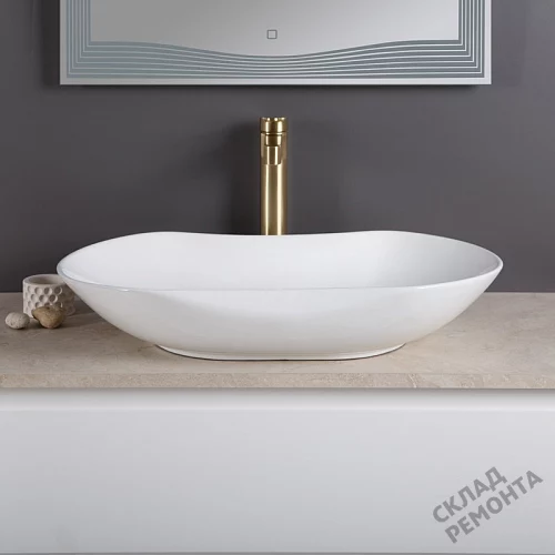 Фото Раковина накладная BelBagno BB1334, 66,5 см купить в Санкт-Петербурге: цена, описание, фото. Интернет-магазин 3
