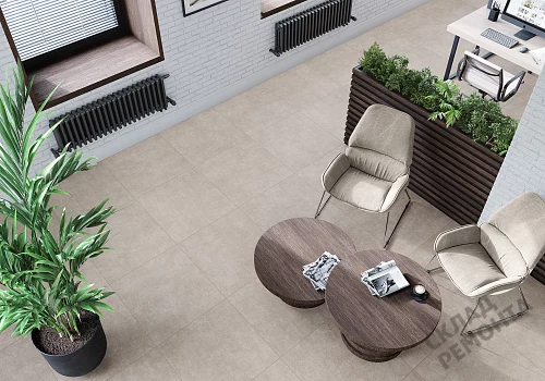 Фото Керамогранит матовый Alma Ceramica Берлин GFU04BLN70R коричневый 600*600*9 – купить в Санкт-Петербурге: цена, описание, фото. Интернет-магазин 2