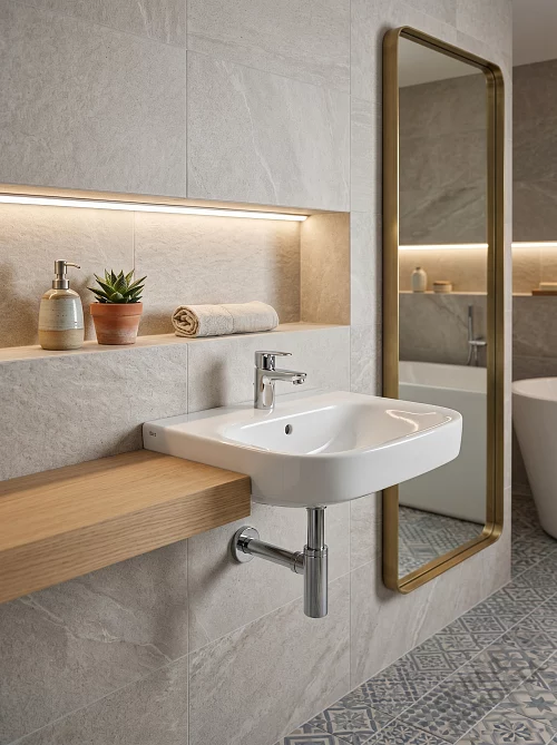 Фото Раковина универсальная Roca Debba 32799400Y, 60 см купить в Санкт-Петербурге: цена, описание, фото. Интернет-магазин 1