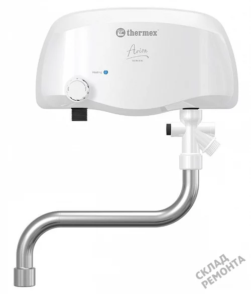 Фото Водонагреватель проточный Thermex Arion 3500 combi – купить в Санкт-Петербурге: цена, описание, фото. Интернет-магазин 4