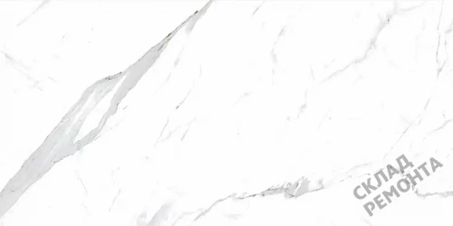 Фото Керамогранит матовый Steppe Ceramics Statuario White белый 600*1200*10 – купить в Санкт-Петербурге: цена, описание, фото. Интернет-магазин 2