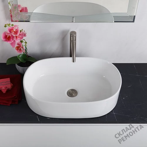 Фото Раковина накладная BelBagno BB1048 55 см купить в Санкт-Петербурге: цена, описание, фото. Интернет-магазин 3